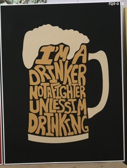 Trang trí quán bia CQB-012